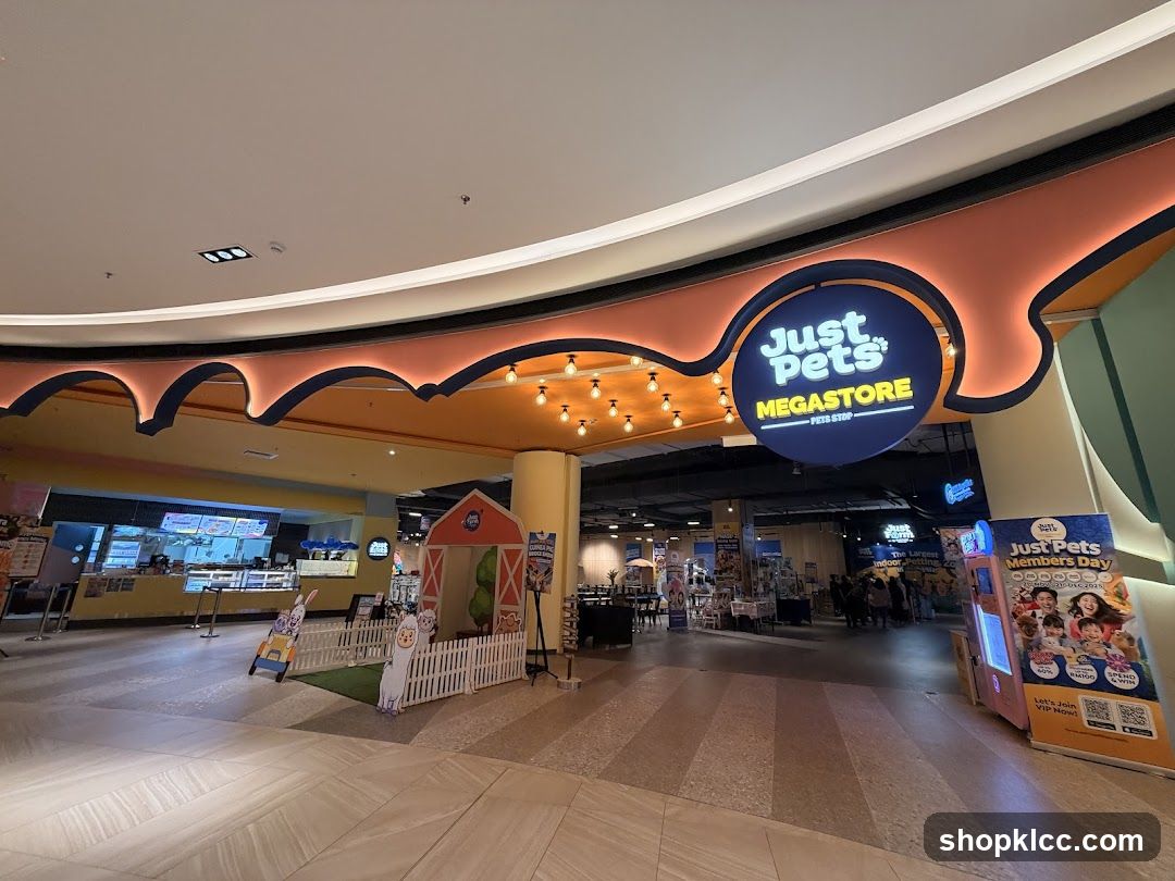 Just Pets Megastore Entrance