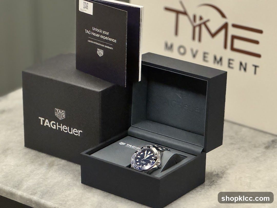 TAG Heuer Watch Box and Booklet