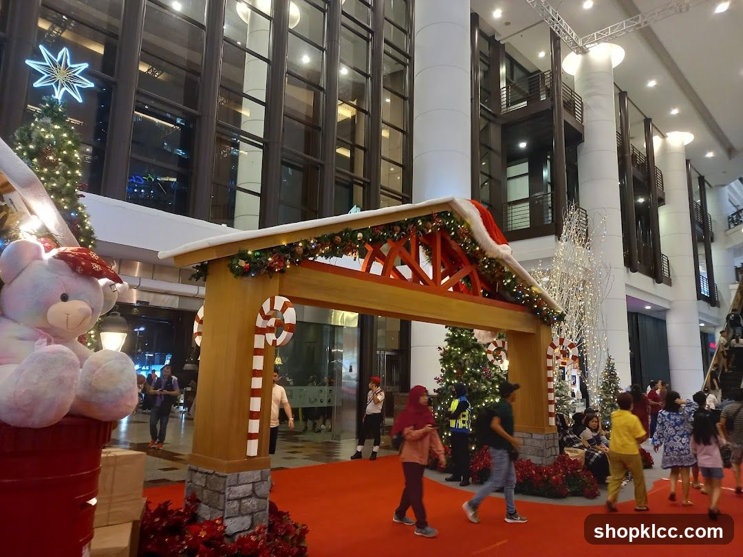 Christmas Decorations in a Mall