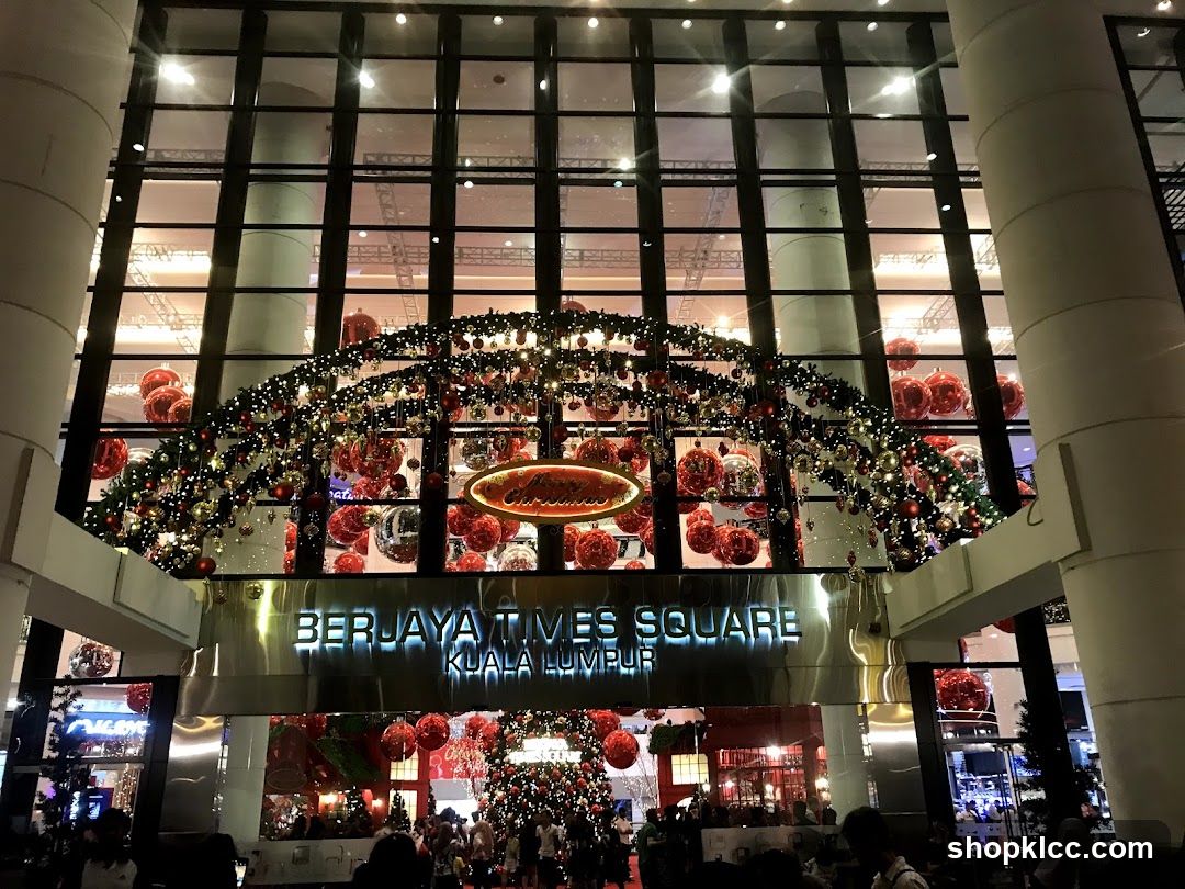 Berjaya Times Square Christmas Decorations