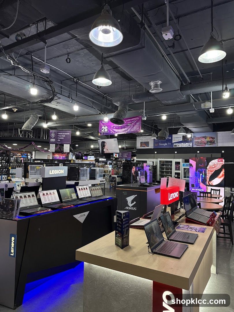 Electronics Store Display