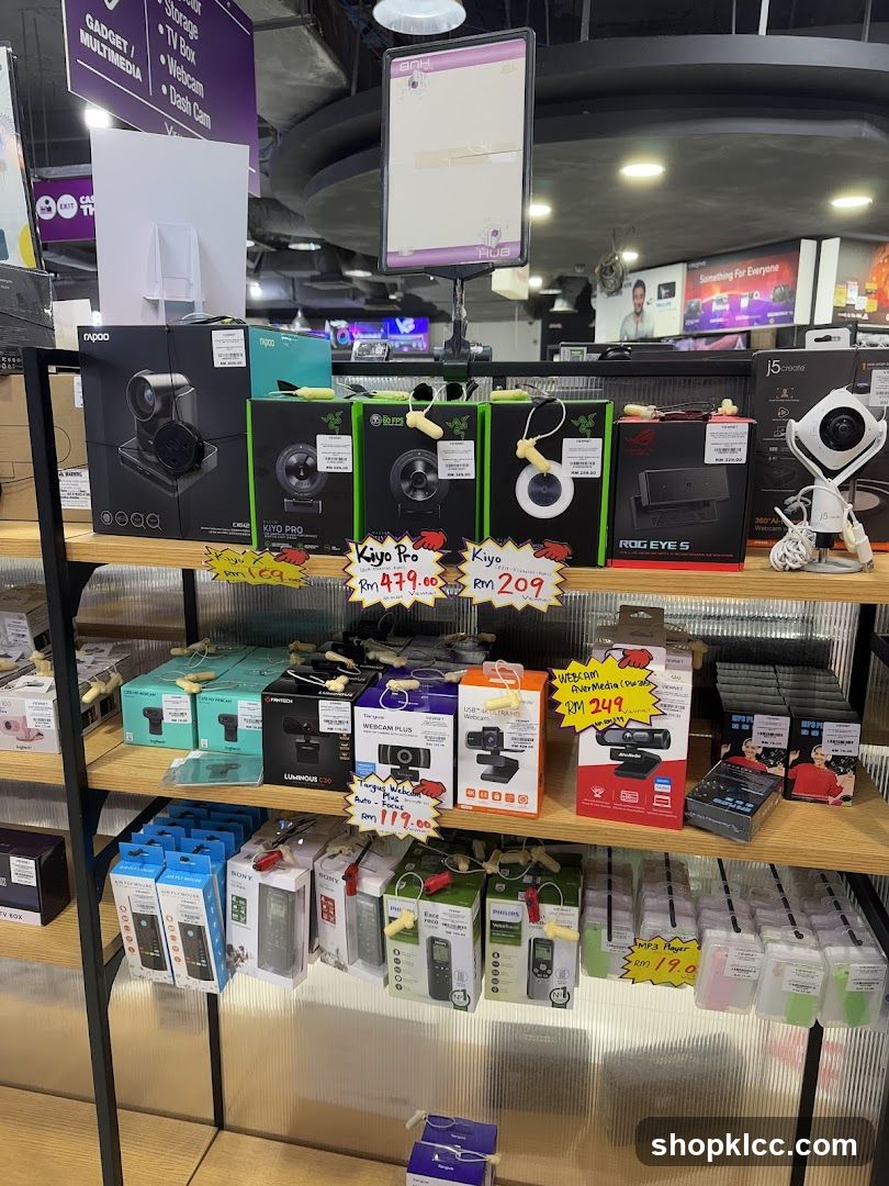 Electronics Store Display