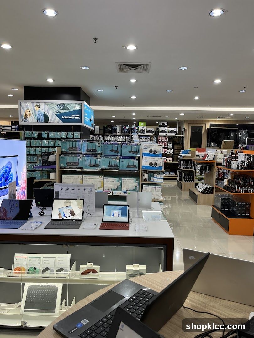 Electronics Store Display