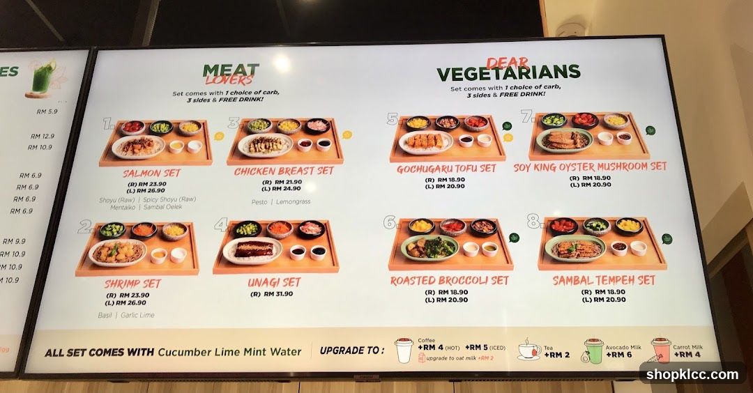 Set Menu