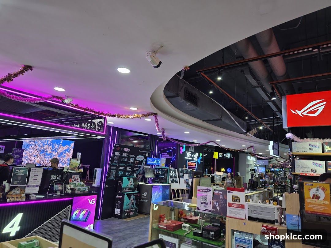 Computer Store Interior