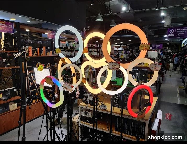 Ring Lights Display