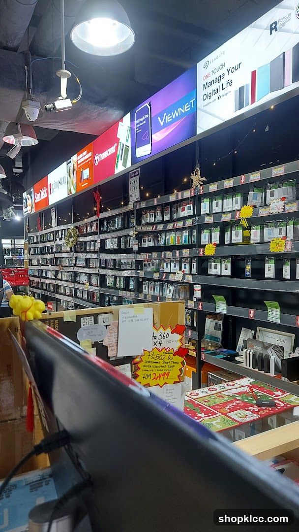 Electronics Store Interior