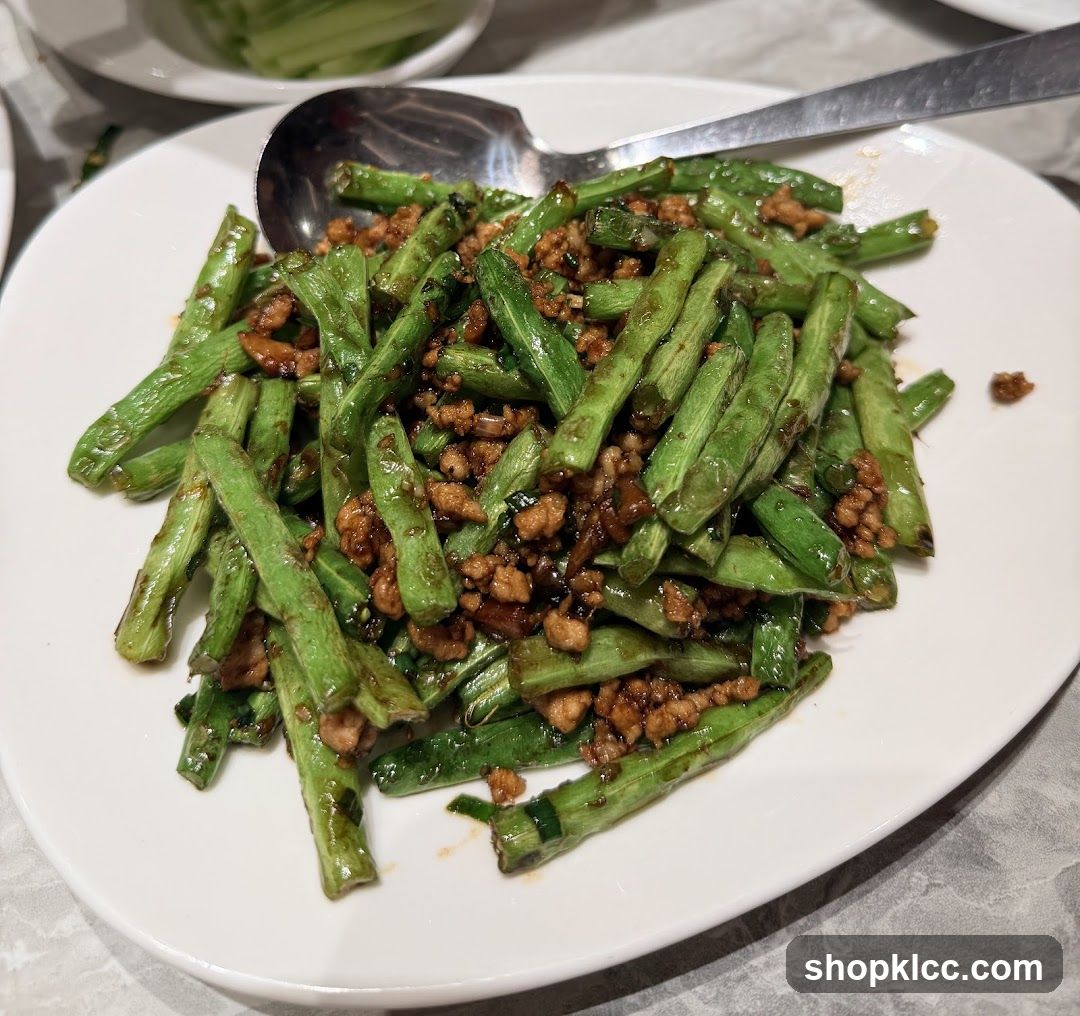 Stir-fried Green Beans with Minced Meat
