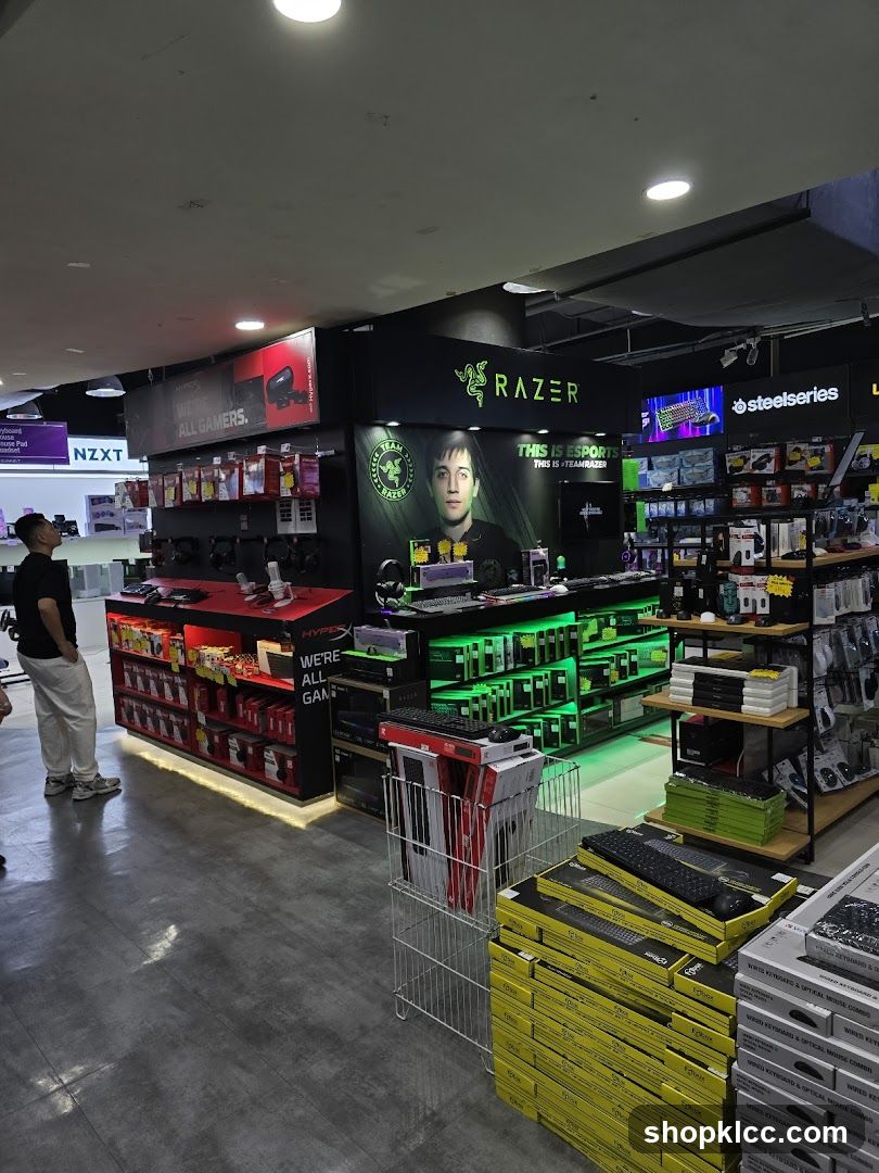 Gaming Store Interior