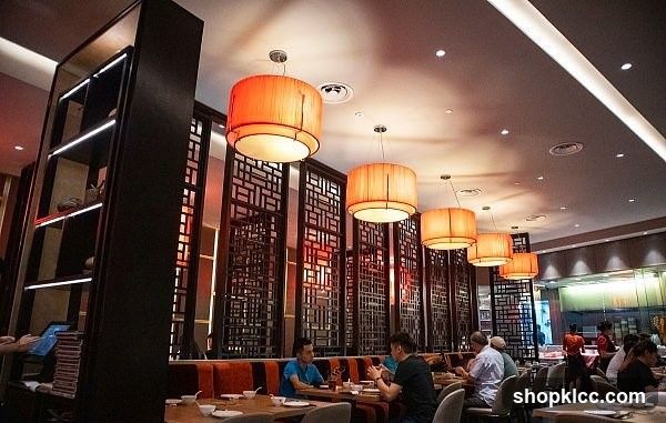 Restaurant Interior with Asian-Inspired Decor