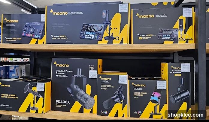 Maono Microphones and Audio Equipment