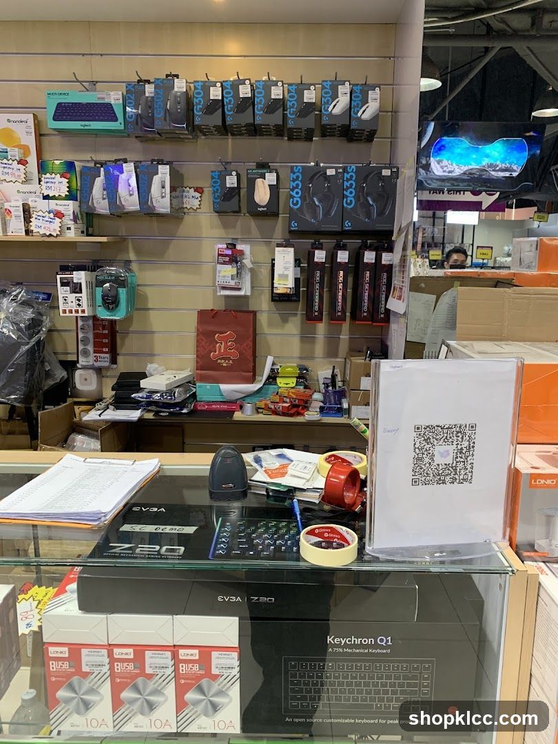 Computer Accessories Display