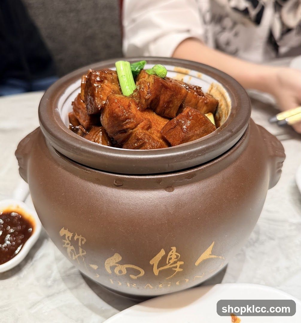 Braised Pork Belly in a Clay Pot