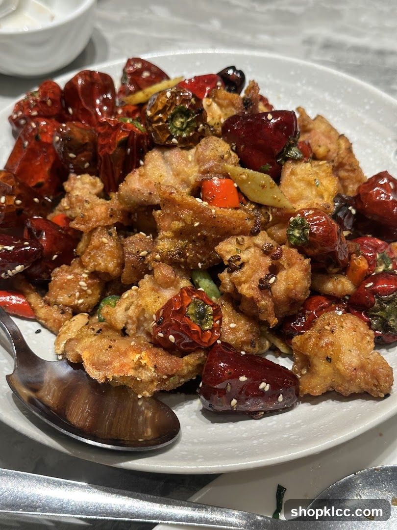 Spicy Fried Chicken with Dried Chilies