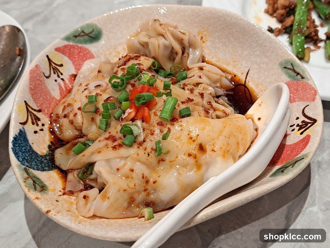 Spicy Wontons