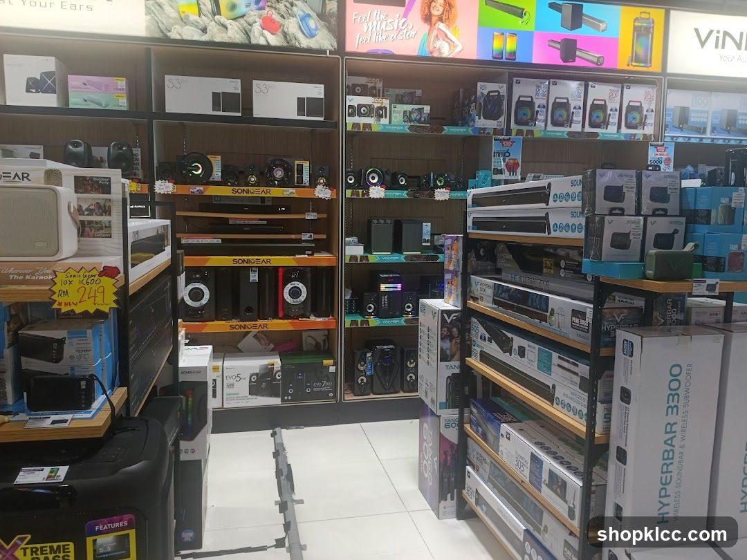 Electronics Store Display