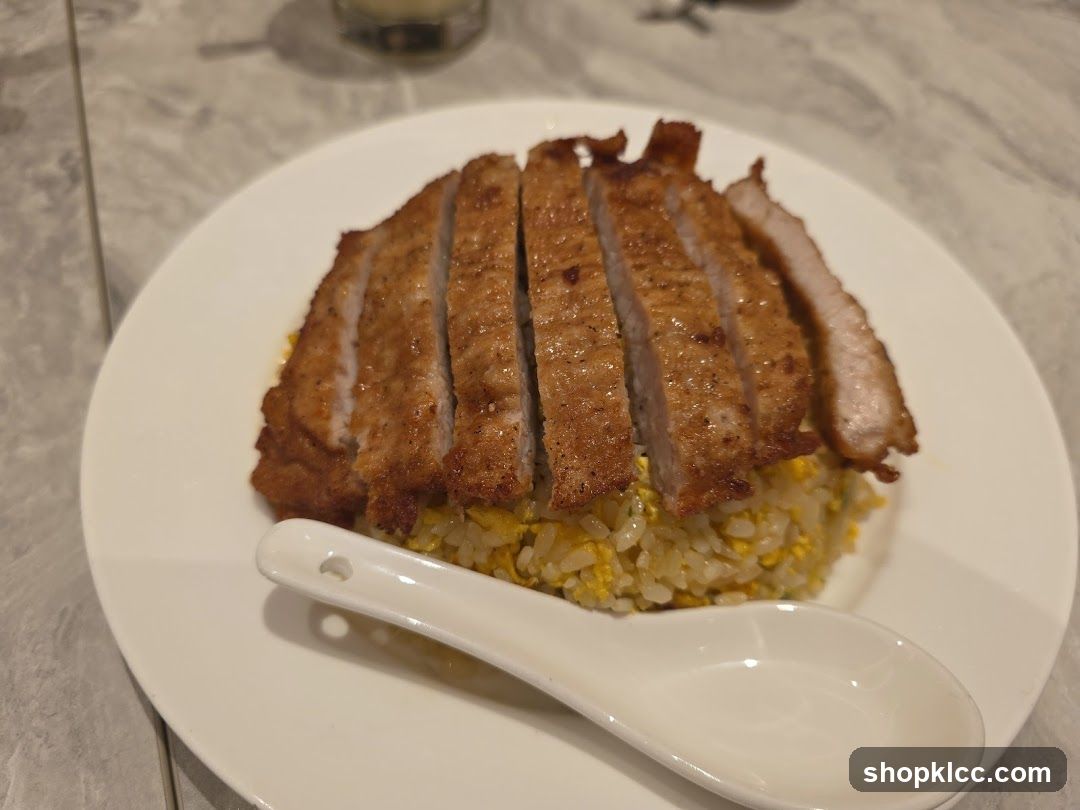 Pork Chop Fried Rice