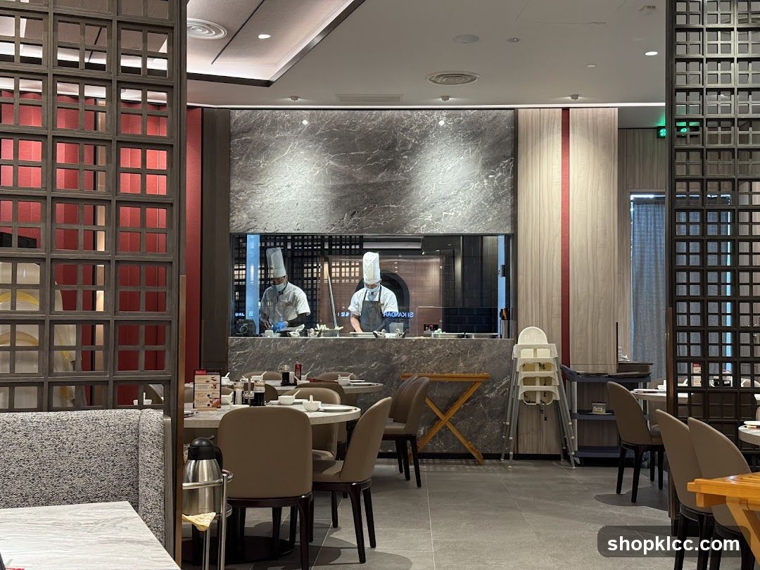 Restaurant Interior with Chefs