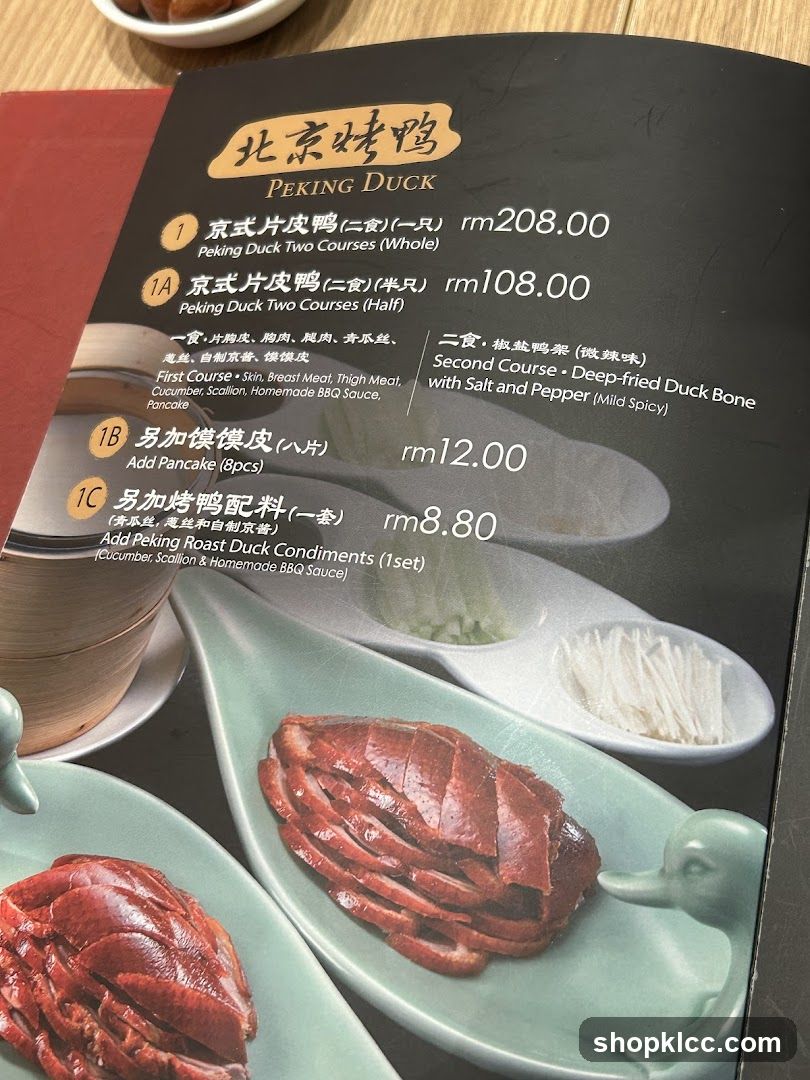 PEKING DUCK