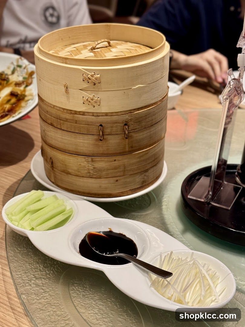 Steamed Dish with Accompaniments
