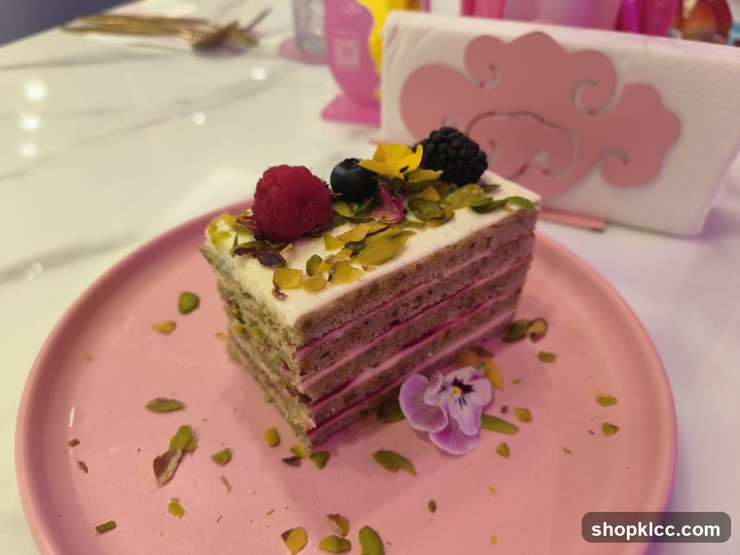 Pistachio Layer Cake
