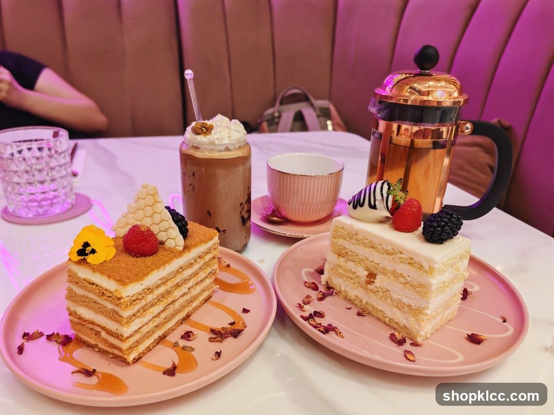 Dessert Platter with Drinks