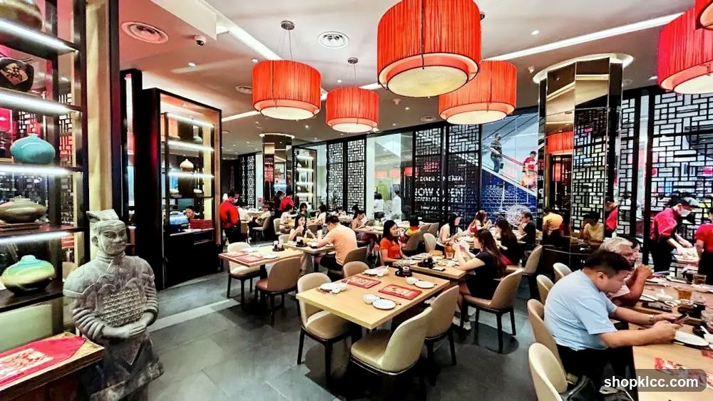 Busy Restaurant Interior