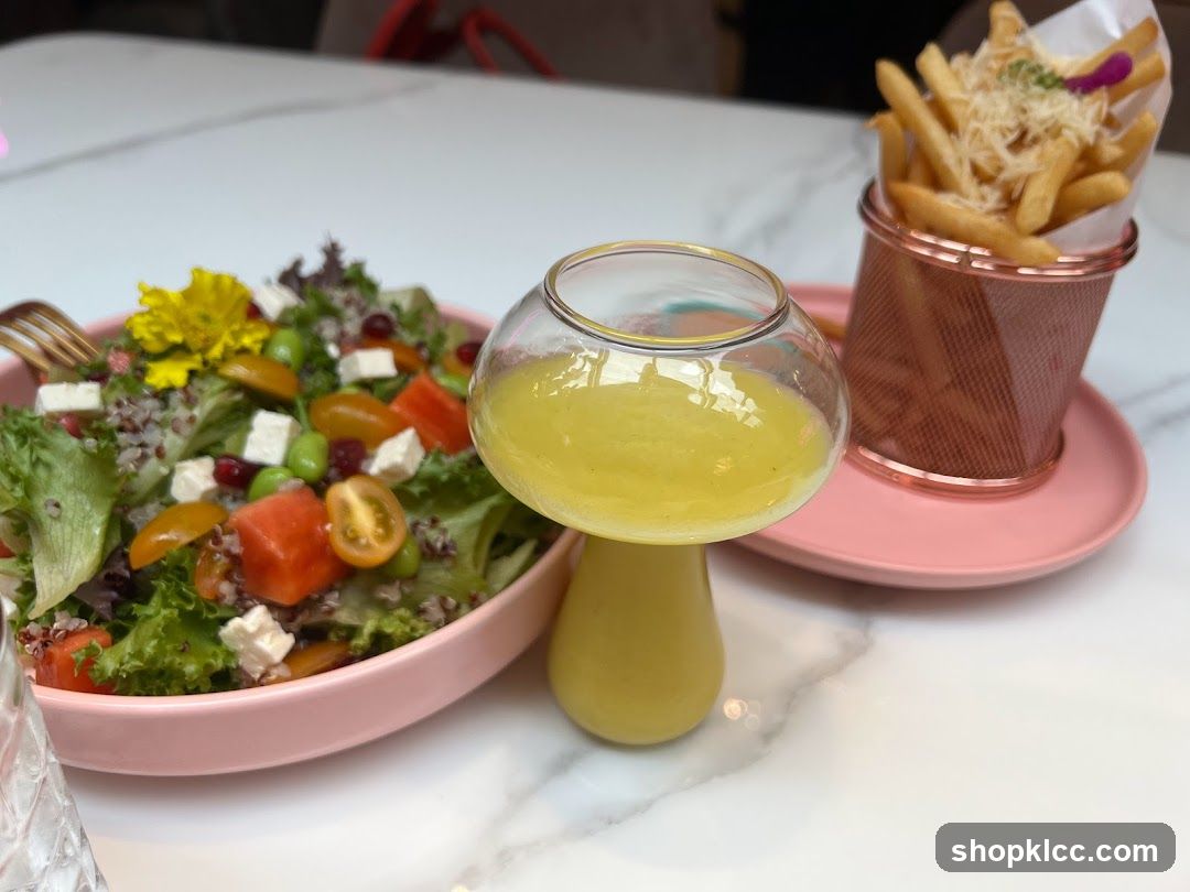 Salad and Fries