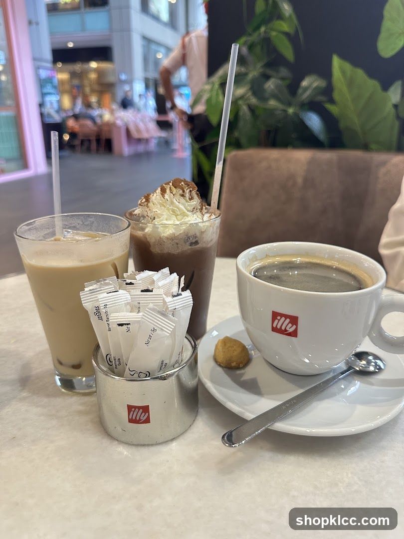 Coffee and Iced Drink