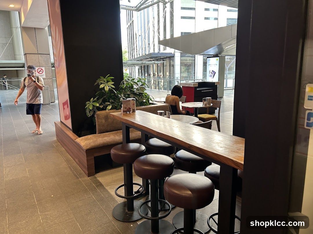 Cafe Seating Area