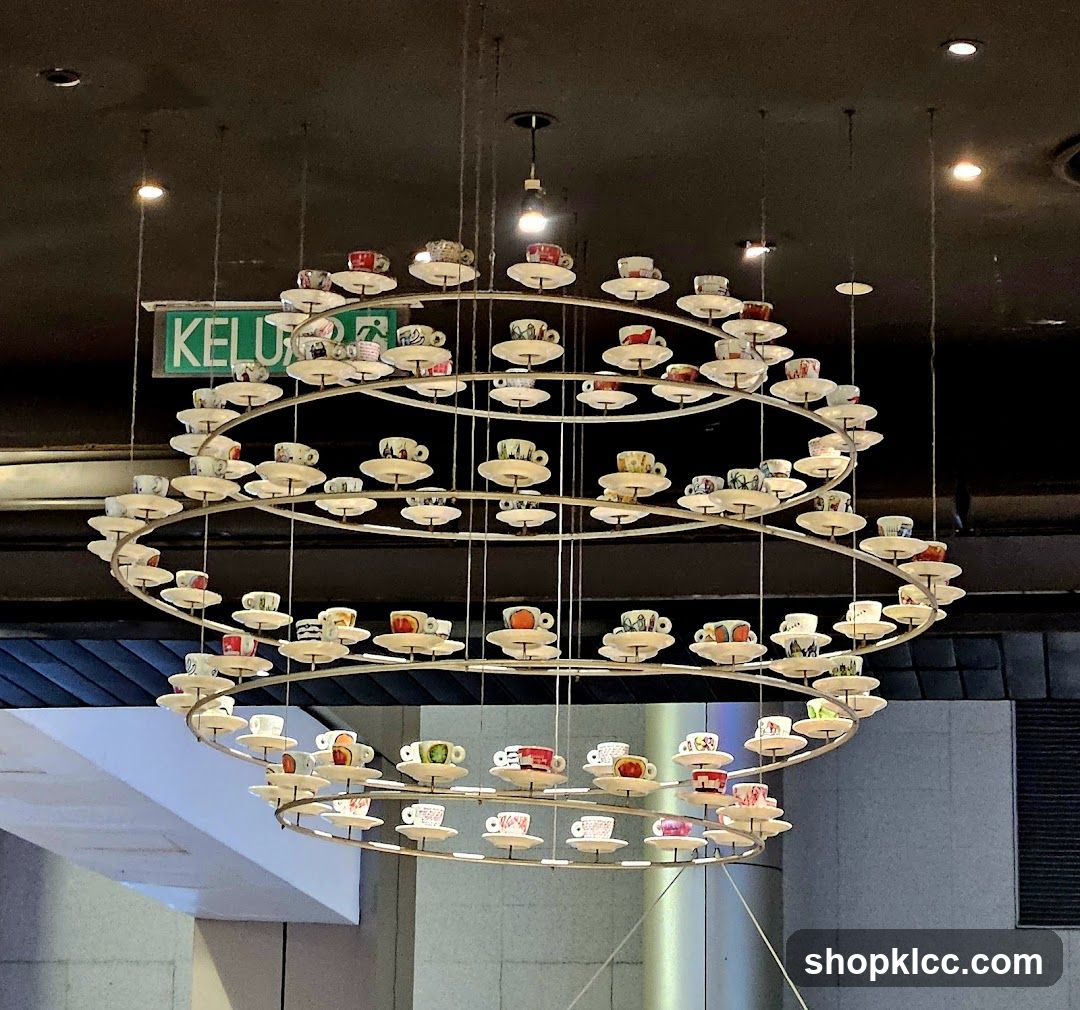 Chandelier of Teacups