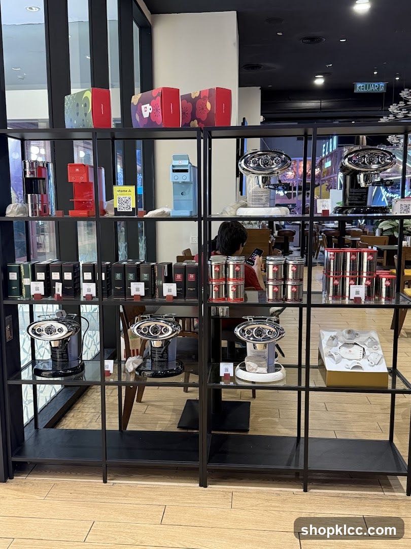 Coffee Machines and Accessories Display