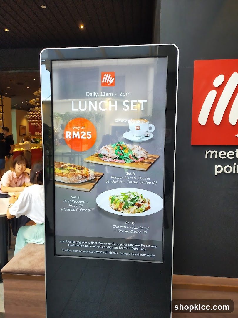 Illy Lunch Set