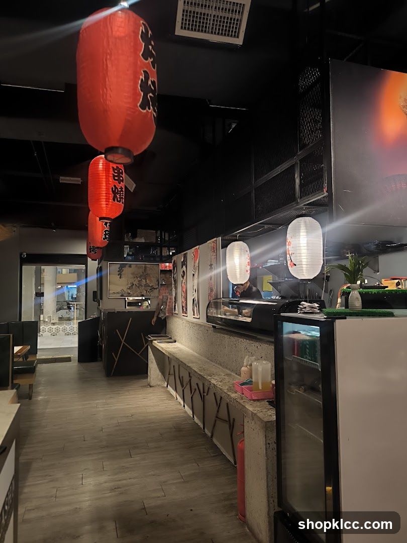 Japanese Restaurant Interior