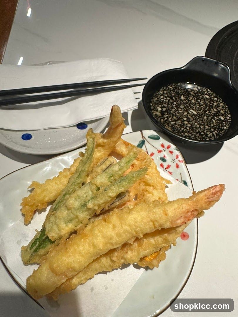 Vegetable and Shrimp Tempura