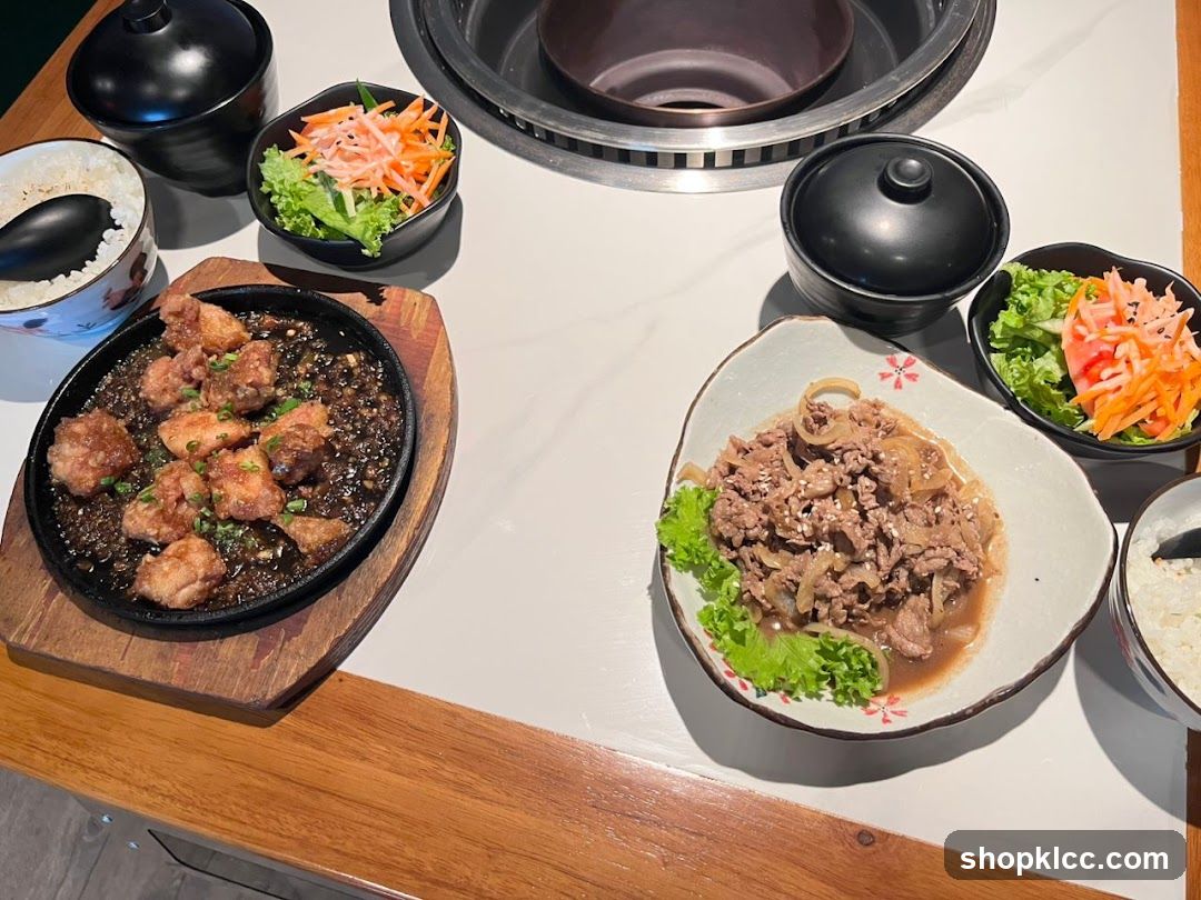 Sizzling Korean BBQ Platter