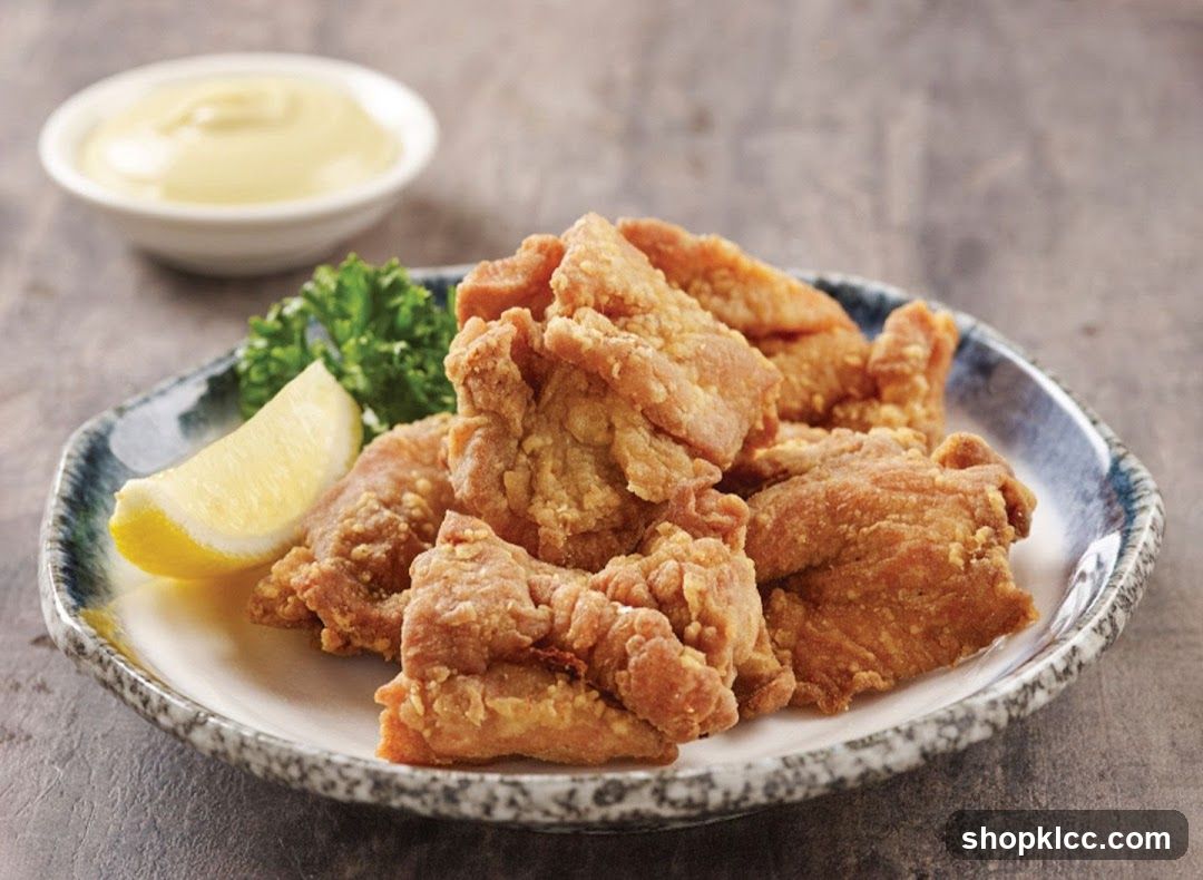 Fried Chicken with Lemon and Dip