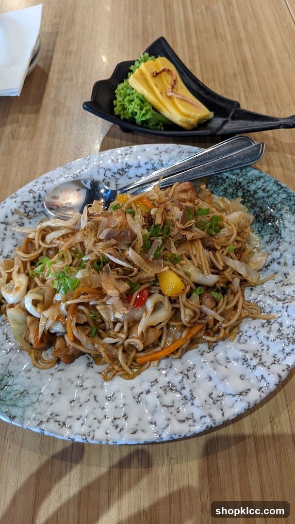 Noodles and Appetizer