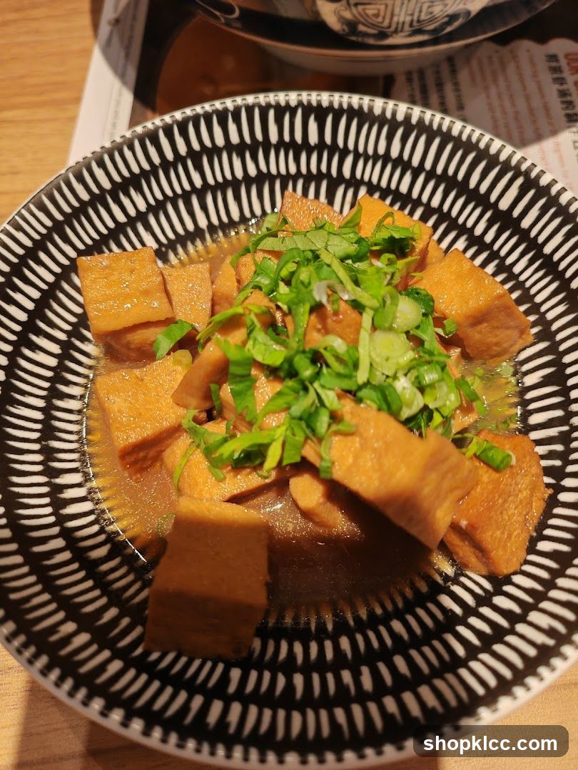 Braised Tofu Dish