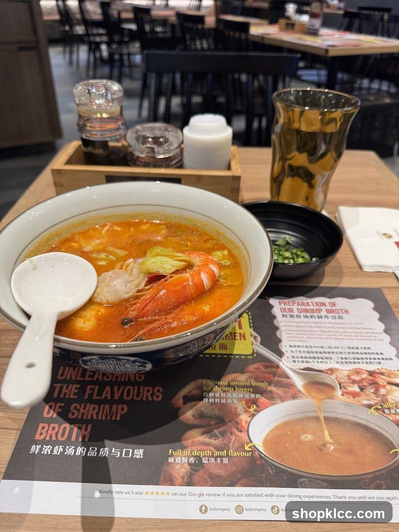 Shrimp Broth Dish