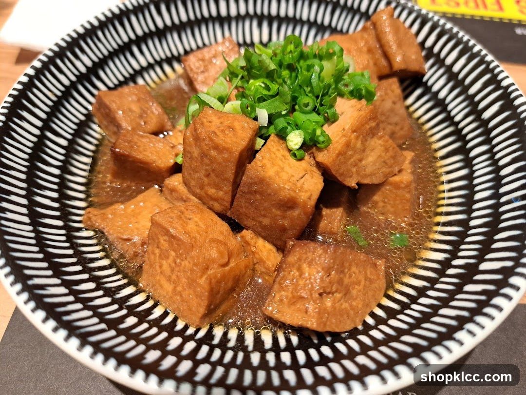 Braised Tofu Dish