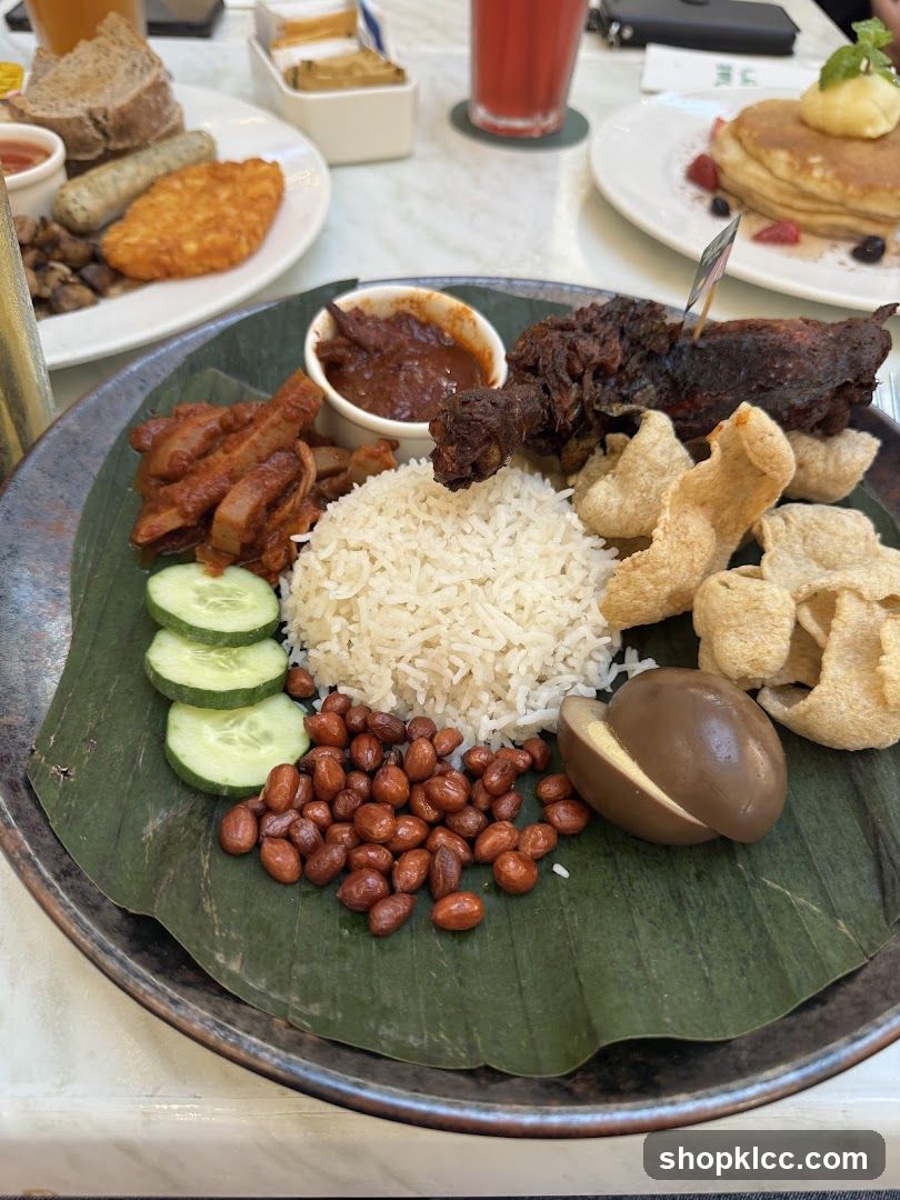 Nasi Lemak Platter