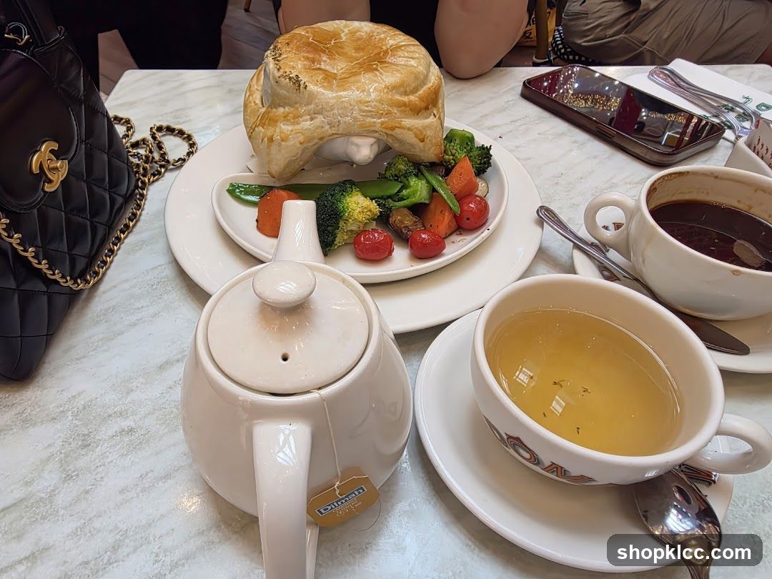 Food and Drinks on Table