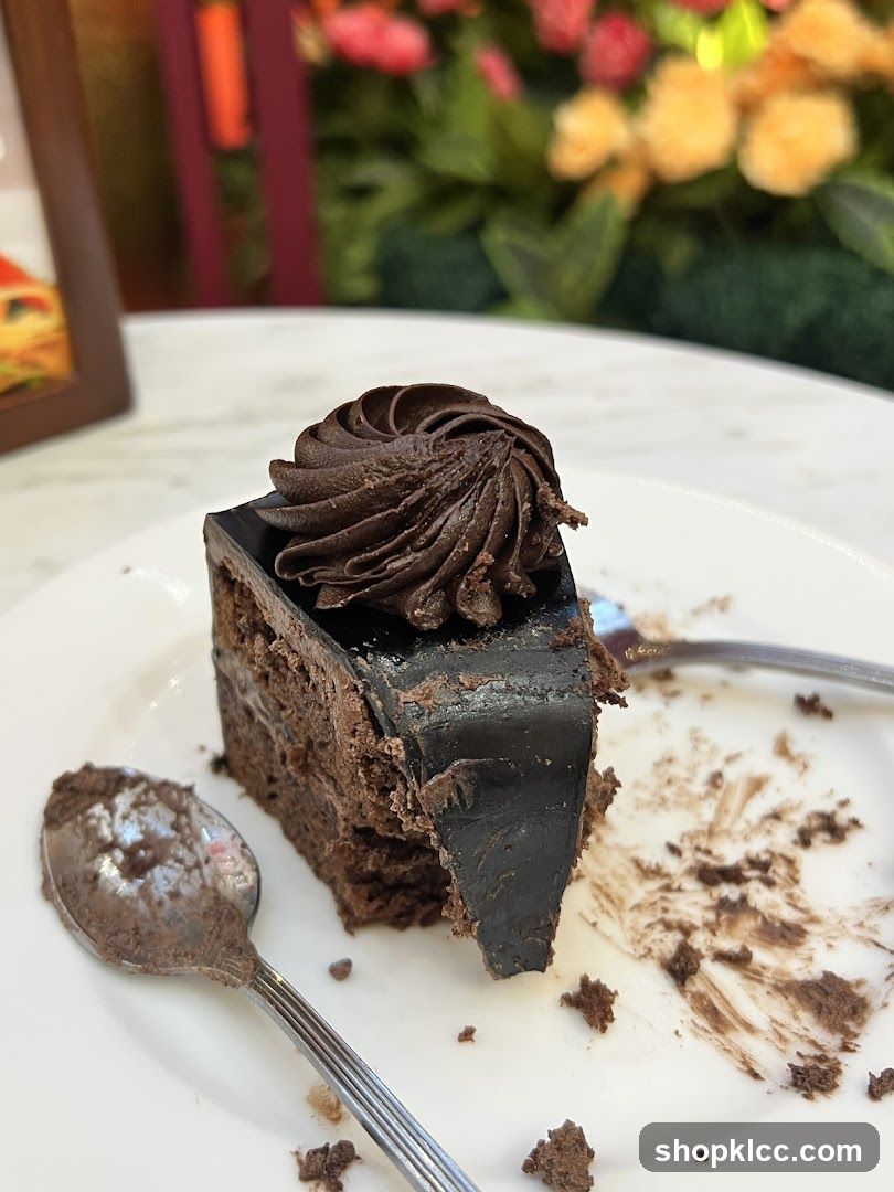Chocolate Cake Slice
