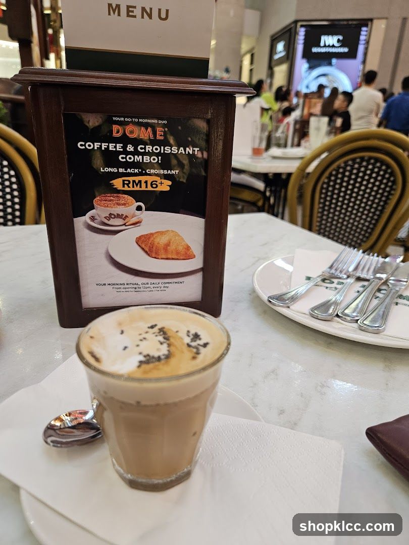 Dome Coffee & Croissant Combo