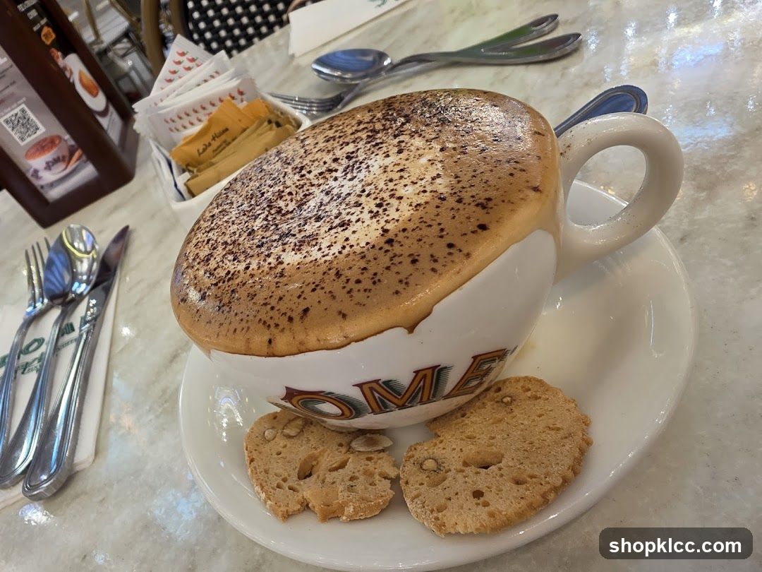 Cappuccino with Biscotti