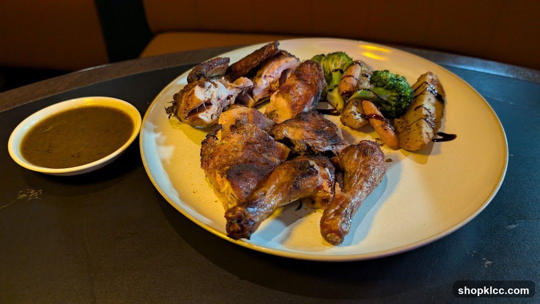 Roasted Chicken with Vegetables and Gravy