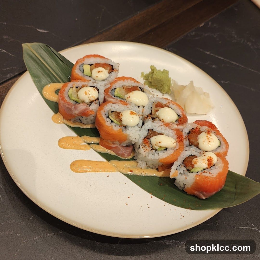Salmon Sushi Rolls