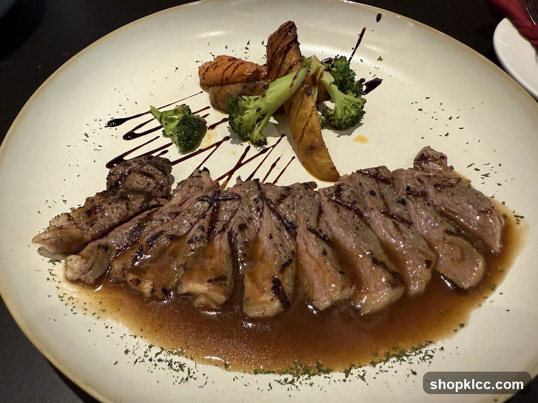 Sliced Steak Dinner