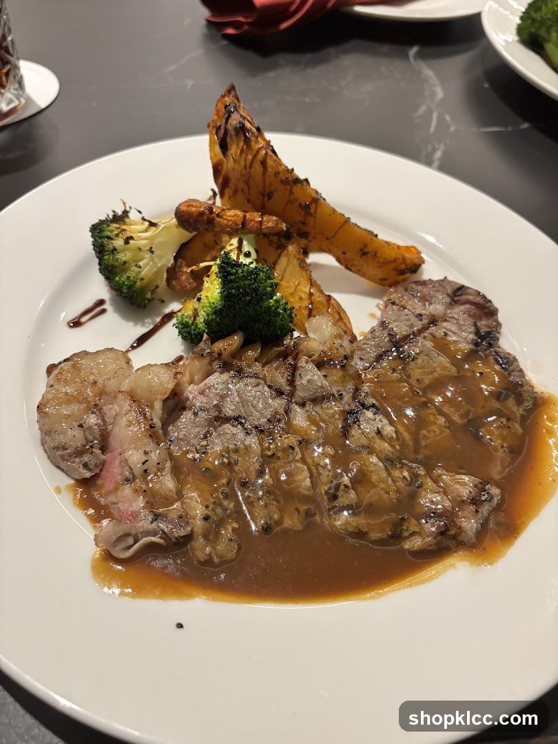 Steak with Roasted Vegetables